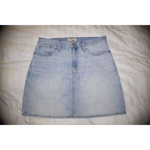 Madewell Denim Skirt Size 10